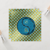 魚座 & 水の龍 カード (正面/裏面インサイチュ)