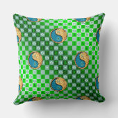 魚座 & 火の羊 クッション (裏面)