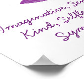 魚座 – 男の子占星術ポスター ポスター (角)