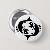 魚座 缶バッジ (正面&裏面)