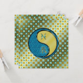 魚座 & 金龍 カード (正面/裏面インサイチュ)