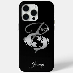 魚座♓魚 – 〔占星術の〕十二宮図標識 iPhone 15 PRO MAXケース
