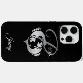 魚座♓魚 – 〔占星術の〕十二宮図標識 Case-Mate iPhoneケース (裏面 (横))