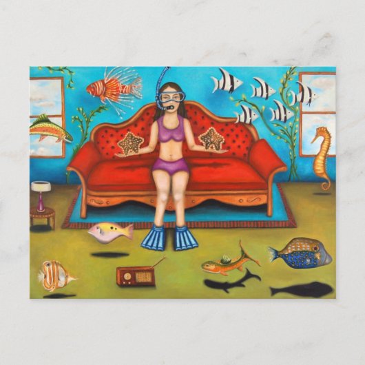 魚座#3 ポストカード (正面)