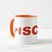 魚座 – Firey Orange Yellow Blue マグカップ (正面左)