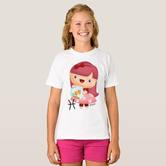 魚座 Tシャツ (正面フル)