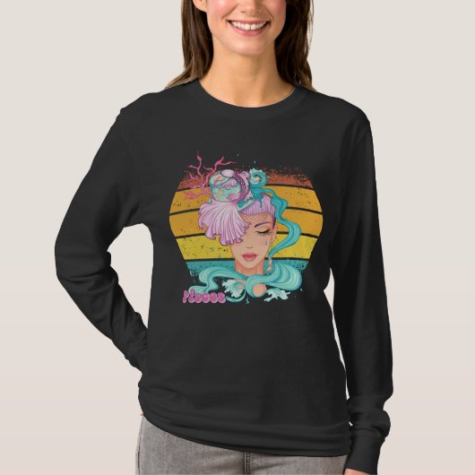 魚座 Tシャツ (正面)