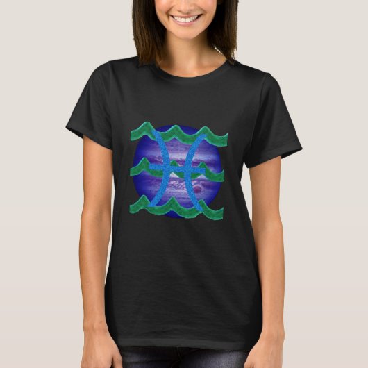 魚座 Tシャツ (正面)