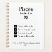 魚座 – To-Doリスト プランナー手帳 (正面)