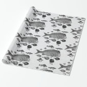 魚形包み紙 ラッピングペーパー (アンロールド)
