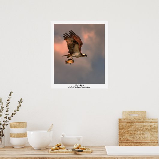 魚得 ポスター (キッチン)