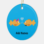 魚愛 セラミックオーナメント (左)