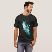 魚拓 マグロ Tシャツ (正面フル)