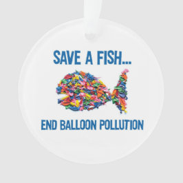 魚救のアクリルオーナメント オーナメント