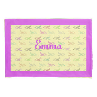 魚数々の枕ケース 枕カバー