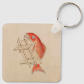 魚日本のの結婚妖怪 キーホルダー (裏面)