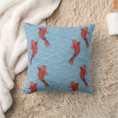 魚日本のグラフィック装飾用クッション クッション (ブランケット)