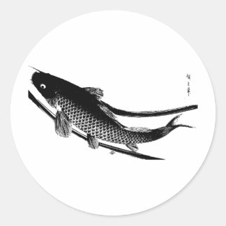魚日本の ラウンドシール