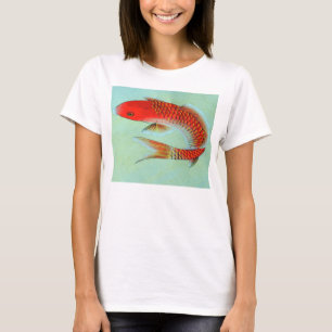 魚日本のTシャツプラスサイズヨガ衣服 Tシャツ