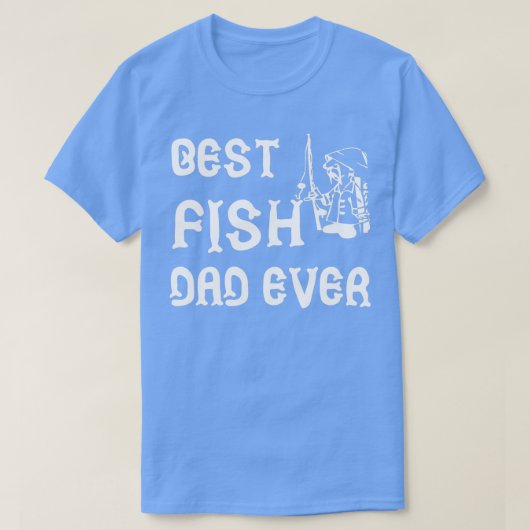 魚最高のパパ2 Tシャツ (デザイン正面)