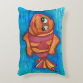 魚枕 アクセントクッション (正面(垂直))