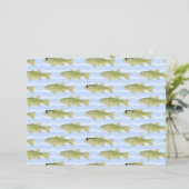 魚柄の紙 (スタンド正面)