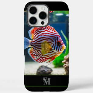 魚槽一成長イニシャル iPhone 16 PRO MAXケース