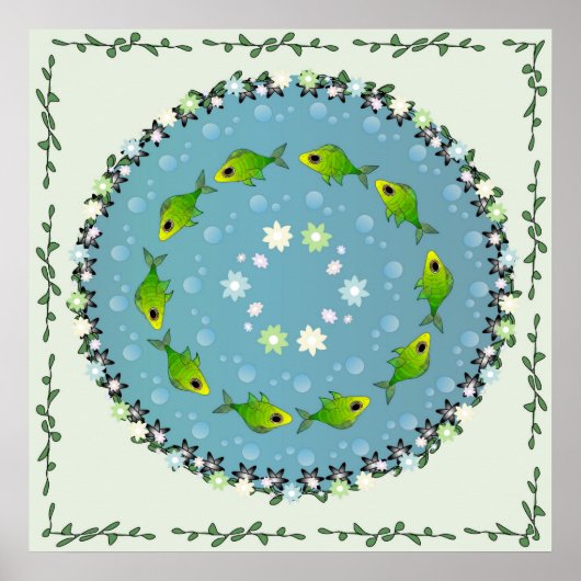 魚水踊り ポスター (正面)