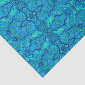魚波水中ボヘミアンアラベスク模様 薄葉紙 (詳細)
