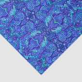 魚波水中ボヘミアンアラベスク模様T 薄葉紙 (詳細)