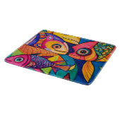 魚海お洒落6 カッティングボード (角)