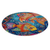 魚海お洒落7 カッティングボード (角)