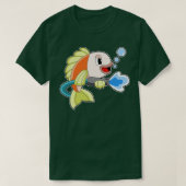 魚消防消火器 Tシャツ (デザイン正面)