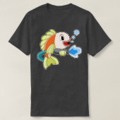 魚火消し Tシャツ (デザイン正面)