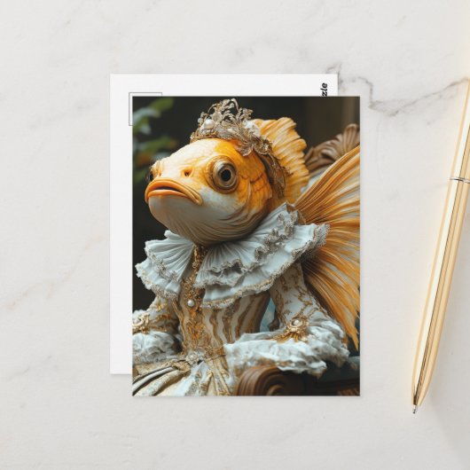 魚王室の ポストカード (正面/裏面インサイチュ)