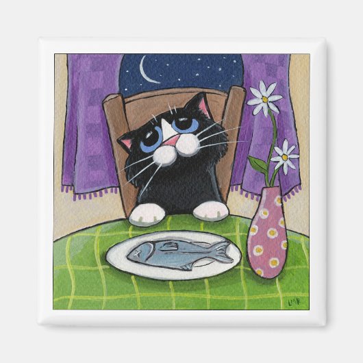 魚皿マグネット マグネット (正面)