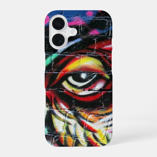 魚眼 iPhone 16ケース (裏面)