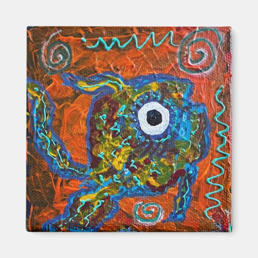 魚磁石 マグネット (正面)