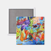 魚磁石 マグネット (正面/裏面)