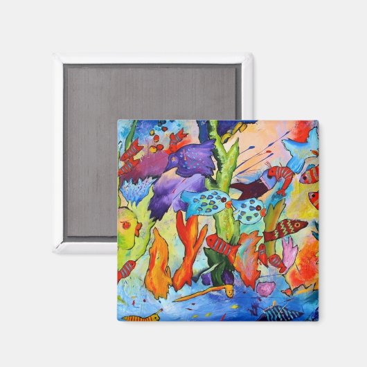 魚磁石 マグネット (正面/裏面)