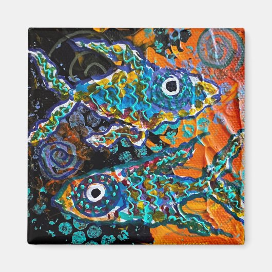 魚磁石 マグネット (正面)