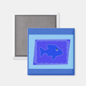 魚磁石 マグネット (正面/裏面)