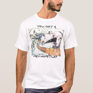魚笛か。 Tシャツ