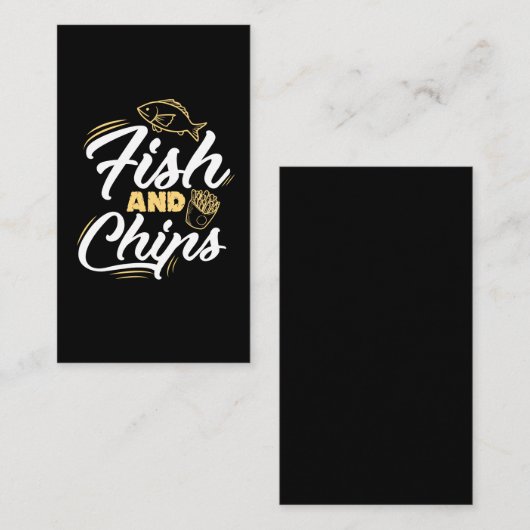 魚粉市販グルメ栄養 名刺 (正面/裏面)