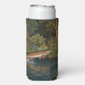 魚素朴魚釣りフライ スリム缶クーラー (Seltzer裏面)