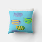 魚絵画類 クッション (裏面)