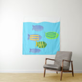 魚絵画類 タペストリー (インサイチュ)