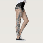 魚網 レギンス (右)