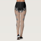 魚網 レギンス (裏面)