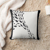 魚群を泳ぐサメの群れが文様|過去記事 クッション (ブランケット)